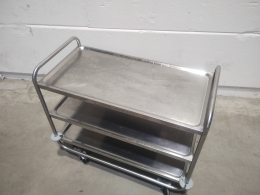 serving trolley s/s